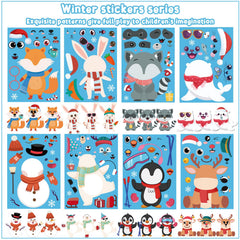 Xzentira rabbit stickers for kids activities and classroom rewards.