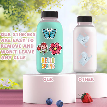 XZENTIRA insect-themed stickers for crafts and invitations
