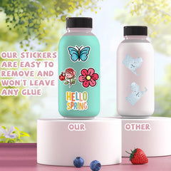 XZENTIRA insect-themed stickers for crafts and invitations