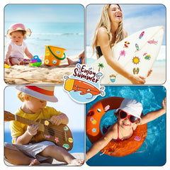 XZENTIRA coconut tree sticker for laptops and tablets.