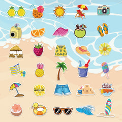 XZENTIRA watermelon sticker for water bottles and kids' devices.