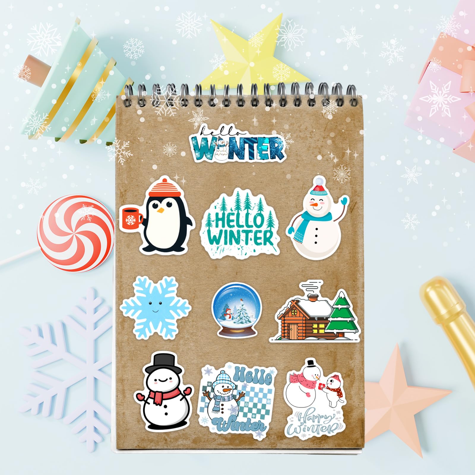 XZENTIRA phone decoration sticker brightens gadgets with festive flair