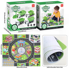 Y.L. DOYMX colorful waste bins for sorting play