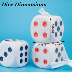 Yaafency foam dice product highlights durable PU material and long-lasting fun