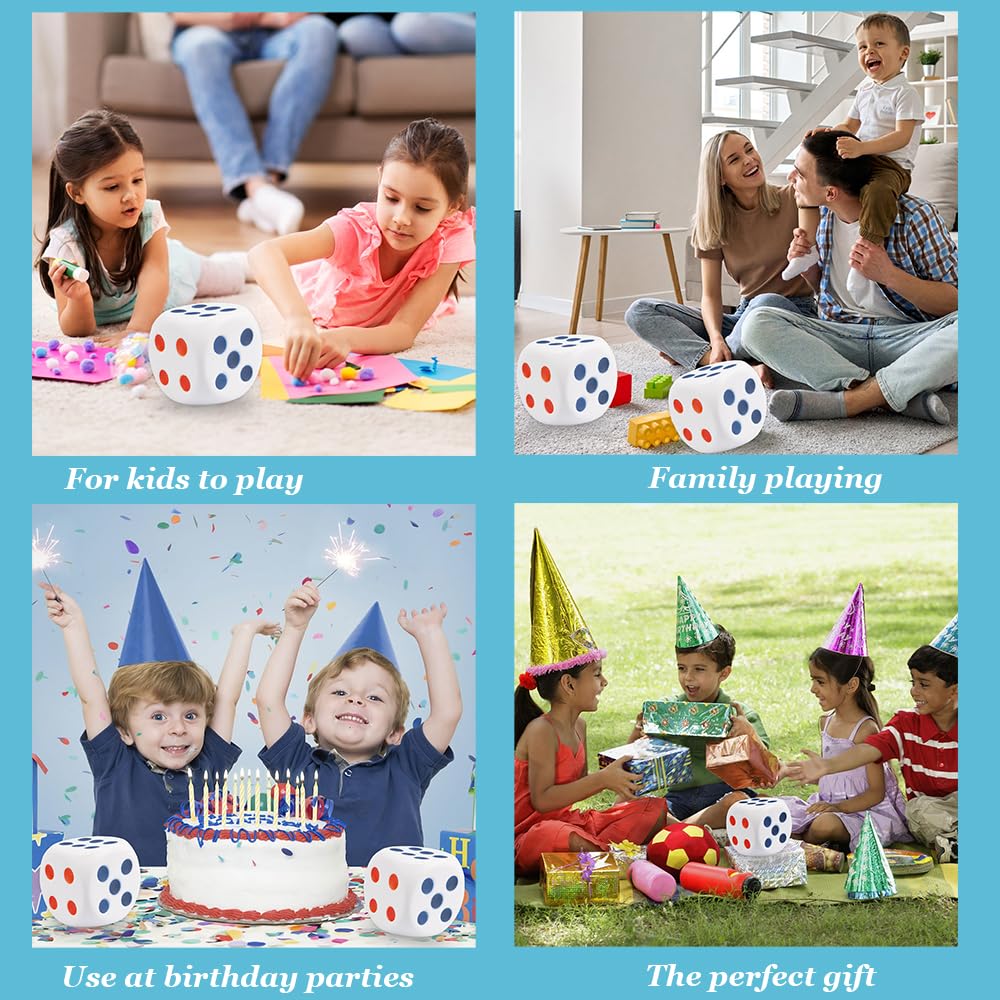 Yaafency dice toy handheld ergonomic design fits comfortable grip during play