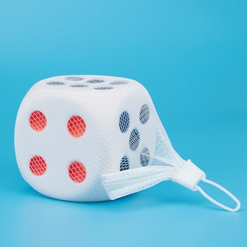Yaafency dice toy soft foam 3.14in demonstrates slow rebound for calming squeezes