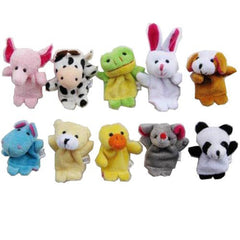 Yabber finger puppet Dog for character voices and cooperative play