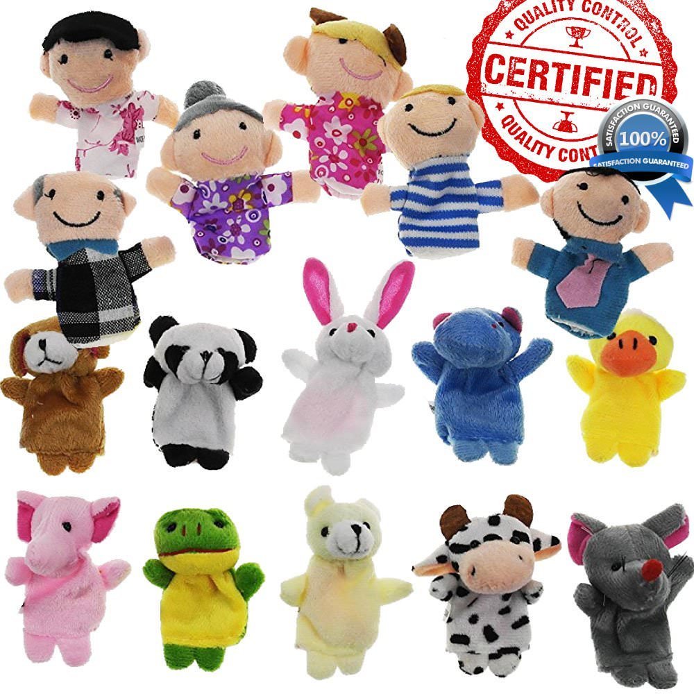 Yabber finger puppet Elephant for classroom storytelling and engagement