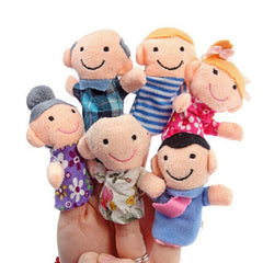Yabber finger puppet Hippo for creative stories and group participation