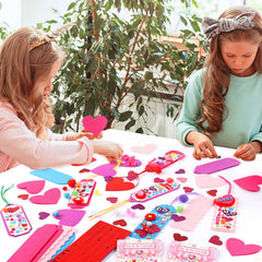 Yafeite Valentine kit twisting bars — easy-to-use embellishments for kids