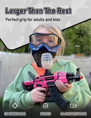 YaGee Electric Blaster in auto-mode for rapid-fire action during casual matches.