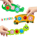 Yagnie fidget push pop bubbles toy for tactile exploration and portable fun.