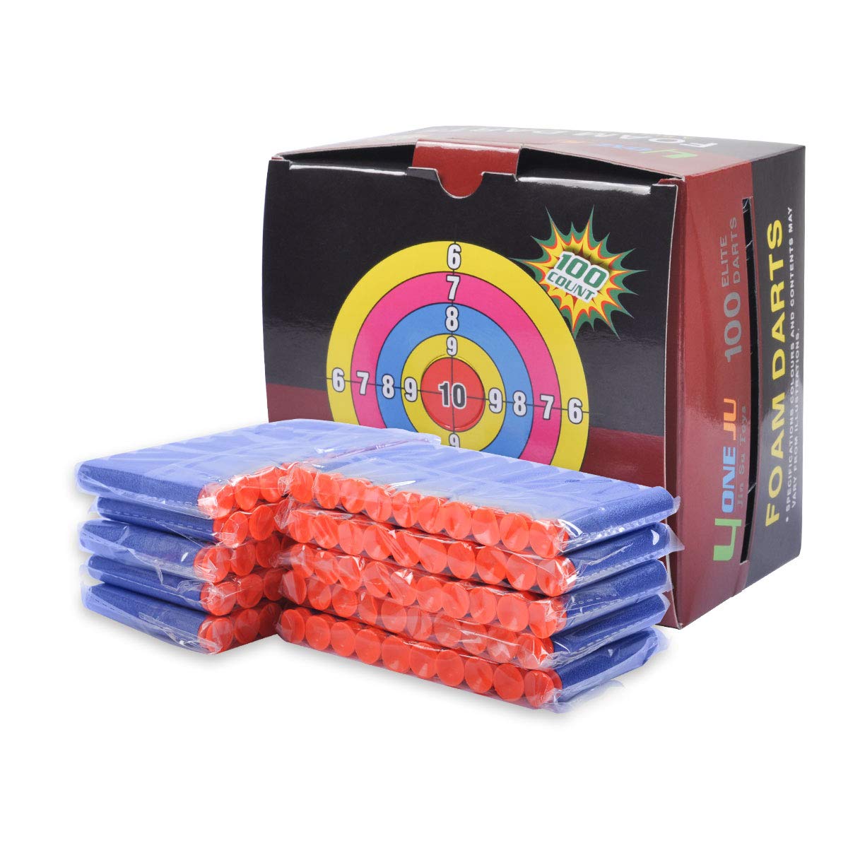 YagoDago suction darts stick briefly to targets for quick scoring checks.