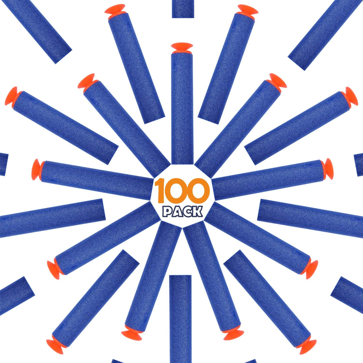 YagoDago refill darts with suction for universal Nerf play and precise targets.
