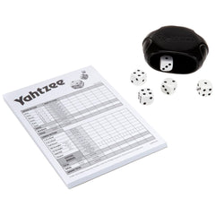 Yahtzee game night with kids and adults, ideal for bonding