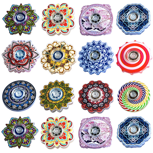 YAIUERL funny fidget spinner bulk 24-pack boosts focus during tasks.
