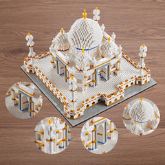YaJie Taj Mahal brick palette captures white-gold aesthetics for display.