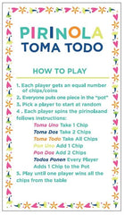 YAJUA Toma Todo Pirinola party game set for lively gatherings and laughter