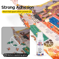 YAKAMOZ jigsaw glue ideal for family puzzle time