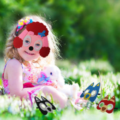 YALARY puppy-dog themed decorations for festive celebrations and photo moments