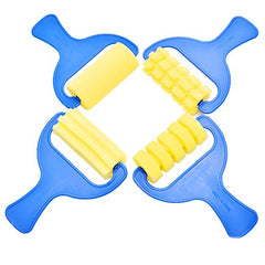 YallFairy colorful brush assortment ideal for preschool projects.