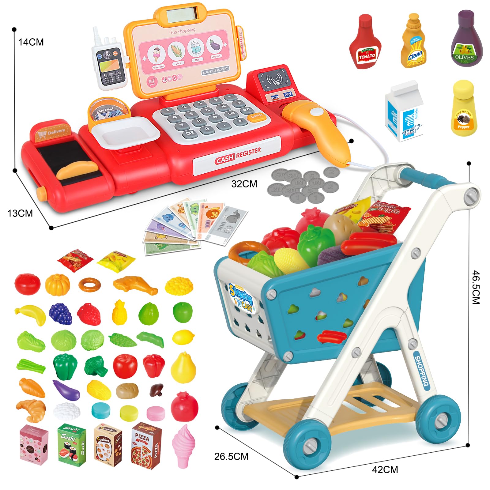 Yalujumb kids imaginative play scene highlighting group pretend shopping.
