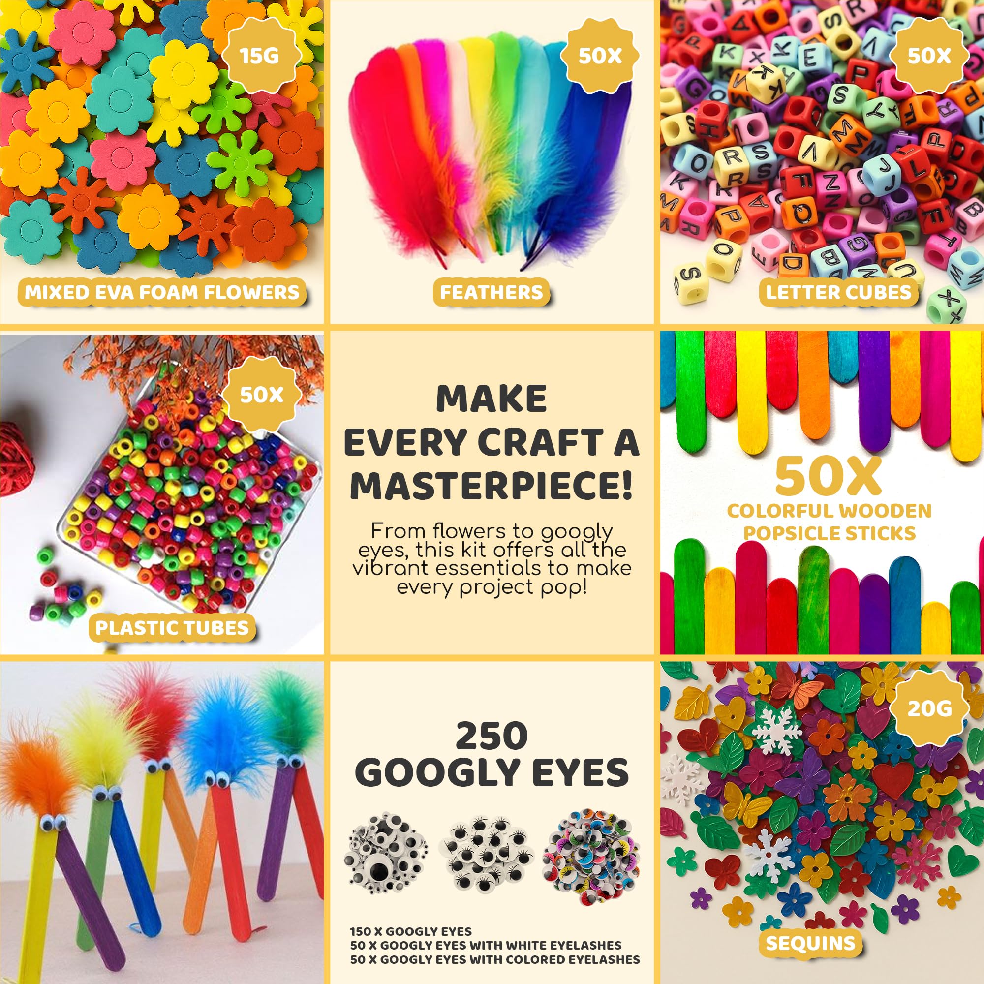 Yameer gift-ready craft kit, a delightful present for young creators