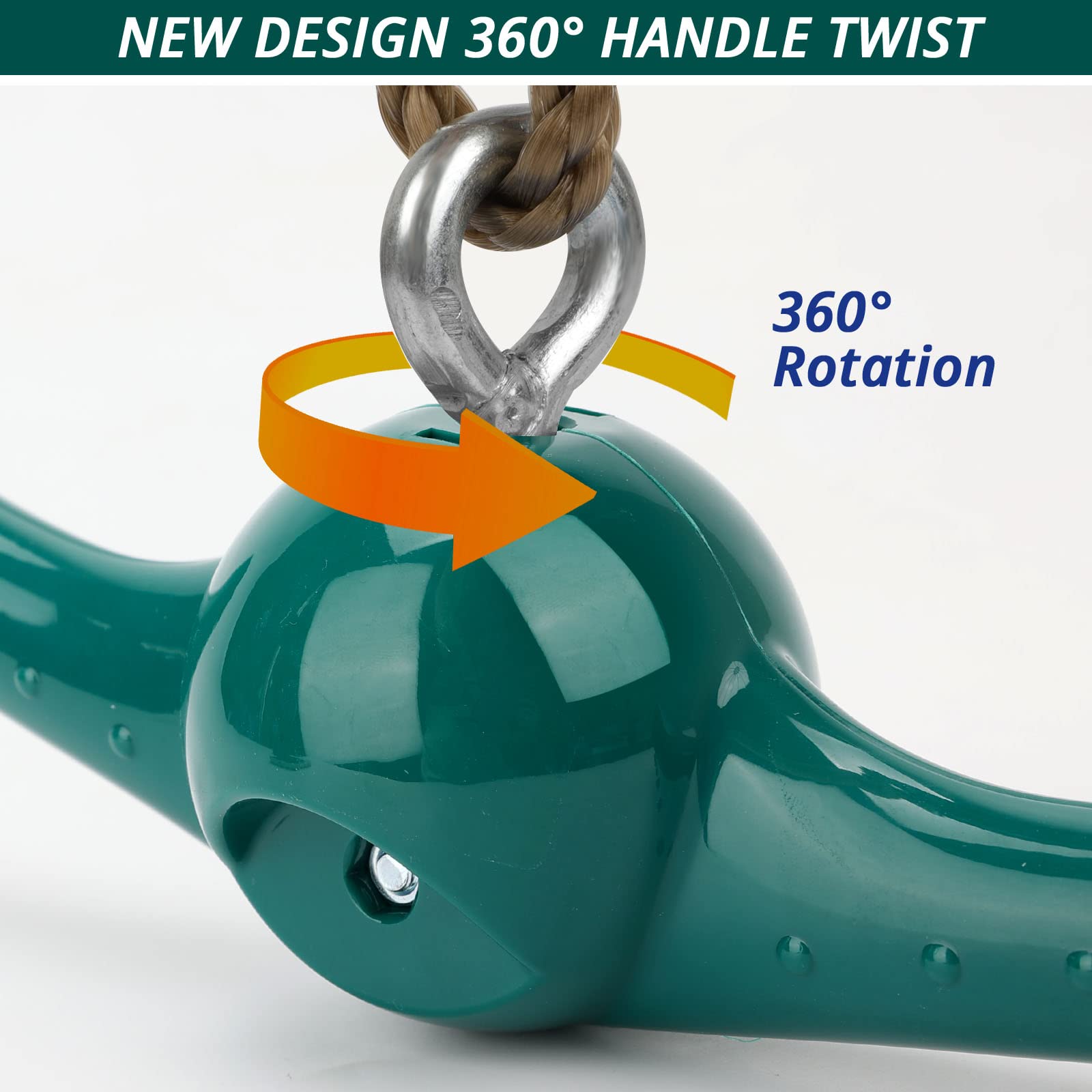 YAMIPROBI Ninja swing assembly enables quick, easy setup for outdoor fun.