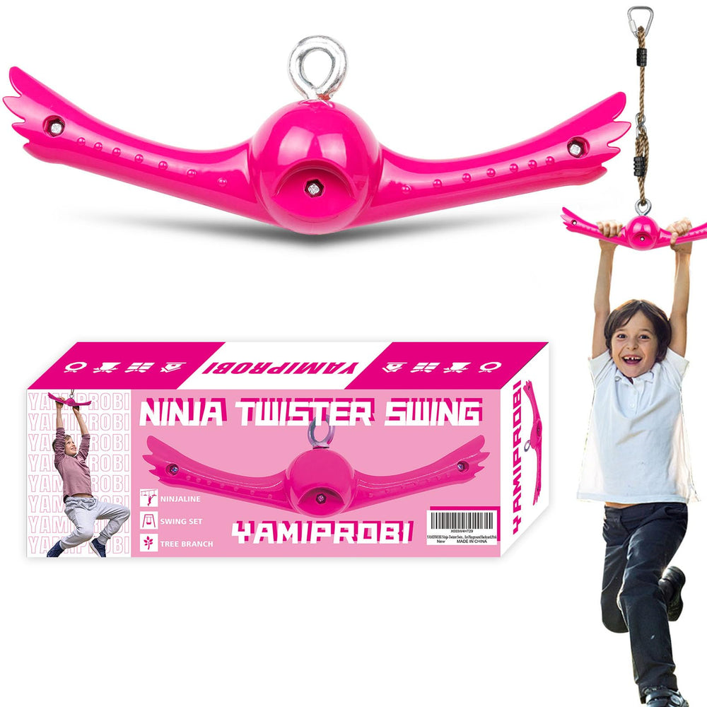 YAMIPROBI Ninja-Twister Swing Attachment for easy playground setup and outdoor play