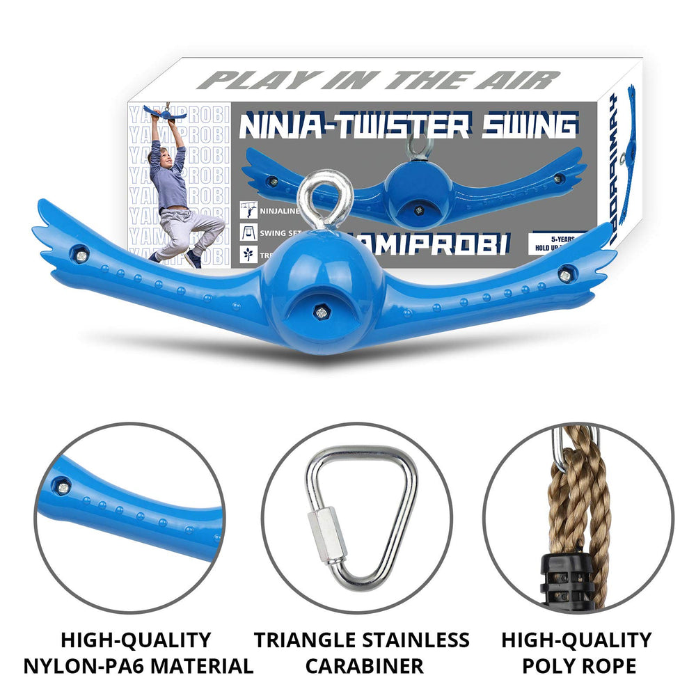 YAMIPROBI Non-slip surface boosts safety during spins.