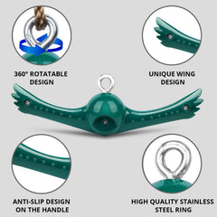 YAMIPROBI Nylon-PA6 material close-up highlights durability and weather resistance.