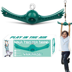 YAMIPROBI Swing Spins 360-degree handle showcases smooth, dynamic backyard play.