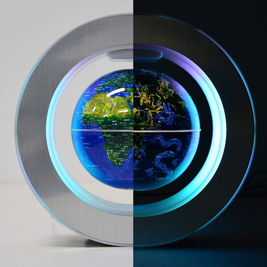 YANGHX floating world map with constellations hovering as a striking home decor centerpiece.