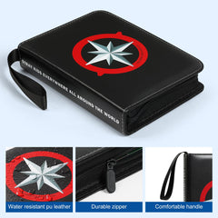 Yanmzmin Stray Photocards Binder three-ring design enabling flexible layout changes.