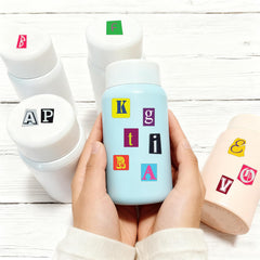 Yanroom 8x10 inch sheets simplify organizing creative projects with bold, legible letters.