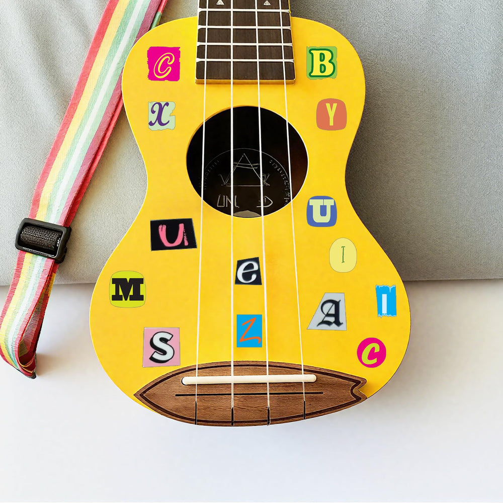 Yanroom uppercase and lowercase letters support classroom decor and creative word building.