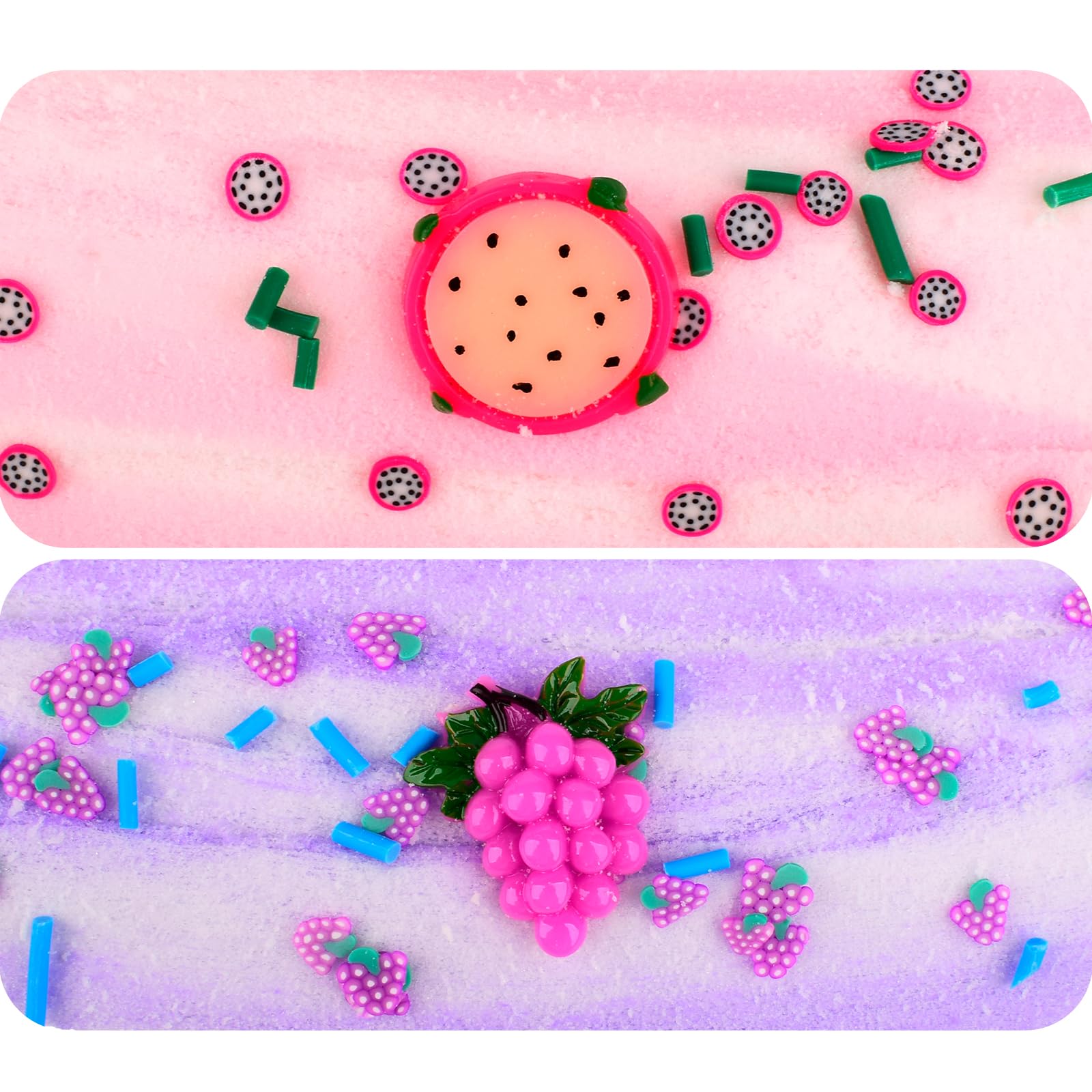 Yaobilei pitaya charm close-up emphasizing cute sensory accessories in the kit