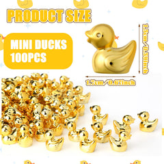 Yaocom mini ducks for cake decorations elevate desserts with tiny charm.