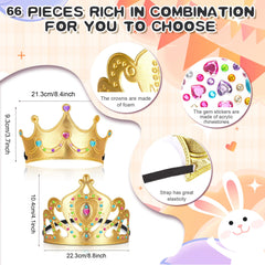 Yaomiao adjustable elastic-band crown for comfortable wear.