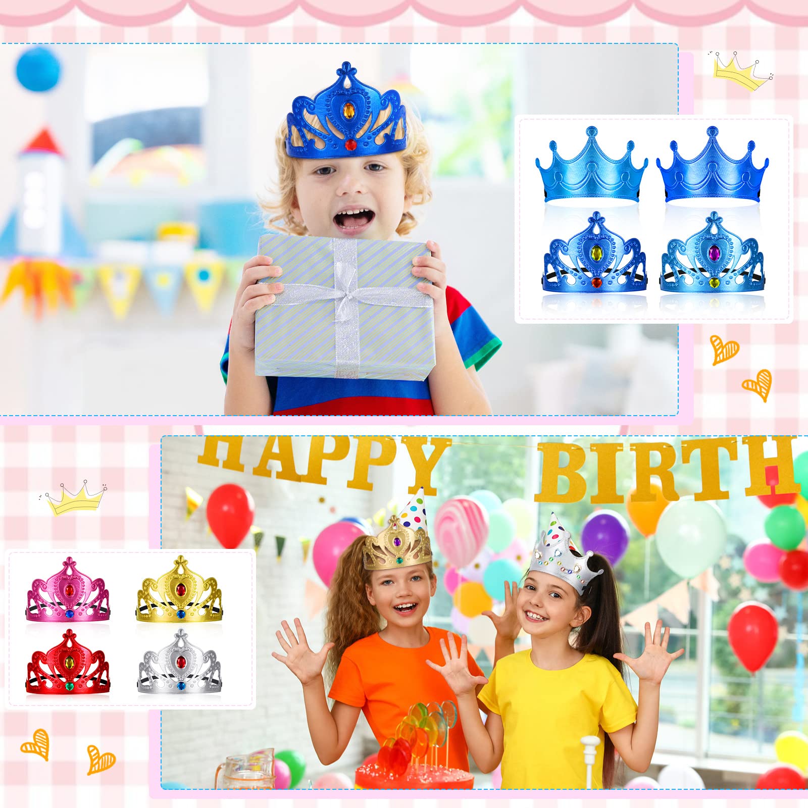Yaomiao crown set ideal for birthday dress-up moments