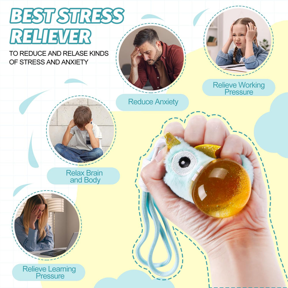 Yaozyety safe durable squeeze ball with water core.