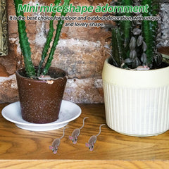 Yardwe detailed rat sculpture looks convincingly lifelike.
