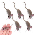 Yardwe fake mouse pack provides lifelike Halloween prank decor for parties.