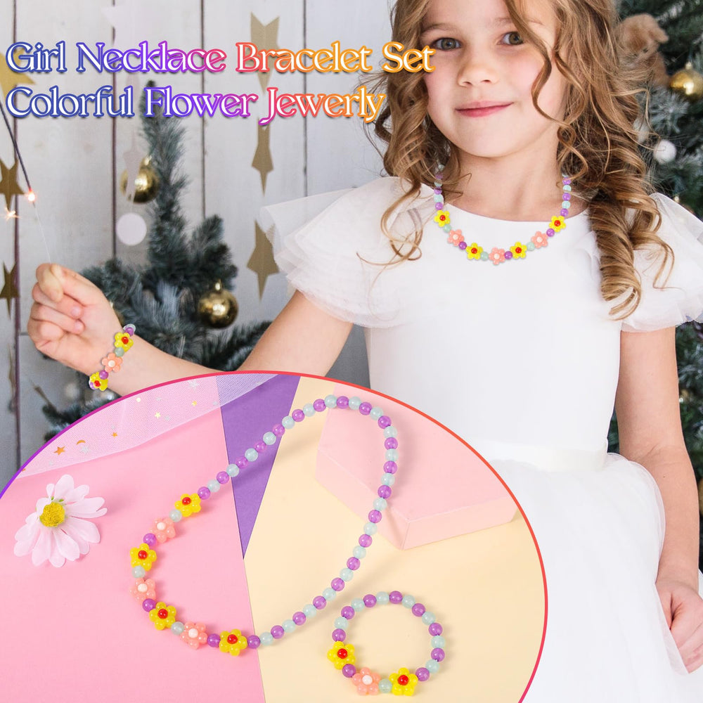 Elastic string and bright beads allow easy fit for small kids