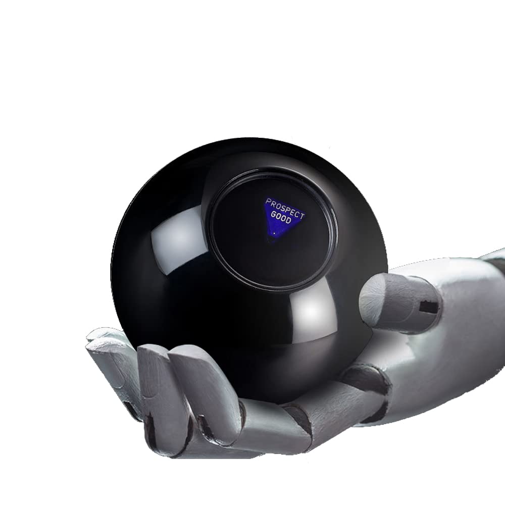 Yassk Mystic 8 Ball with floating answers offers playful guidance for any question.
