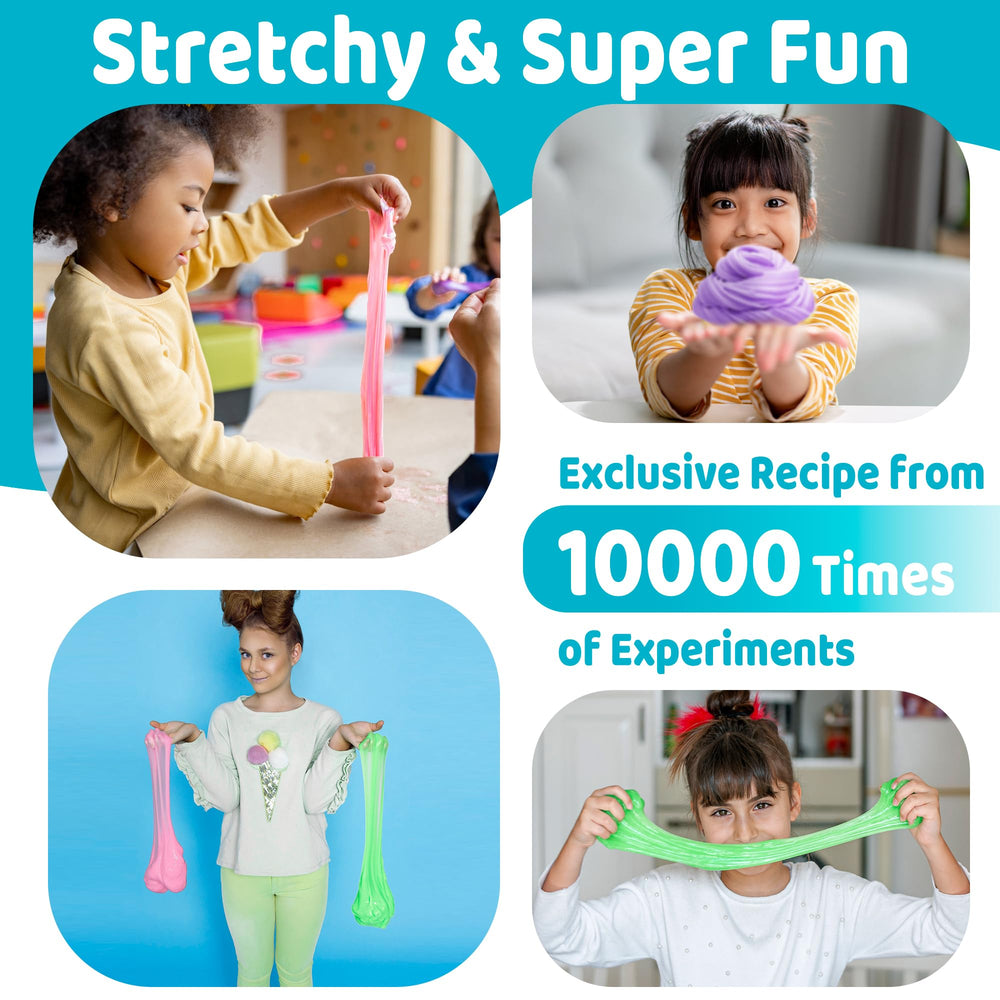 Kids enjoy YasTant slime kit during craft time