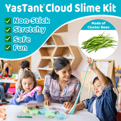 YasTant slime kit colors ready for crafting and sensory fun