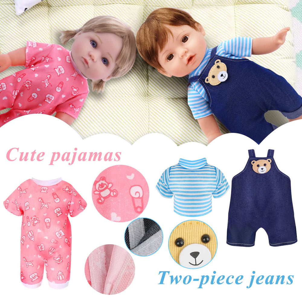 YAYYAY Alive Girl handmade stitching ensures durable, safe doll clothes for everyday play