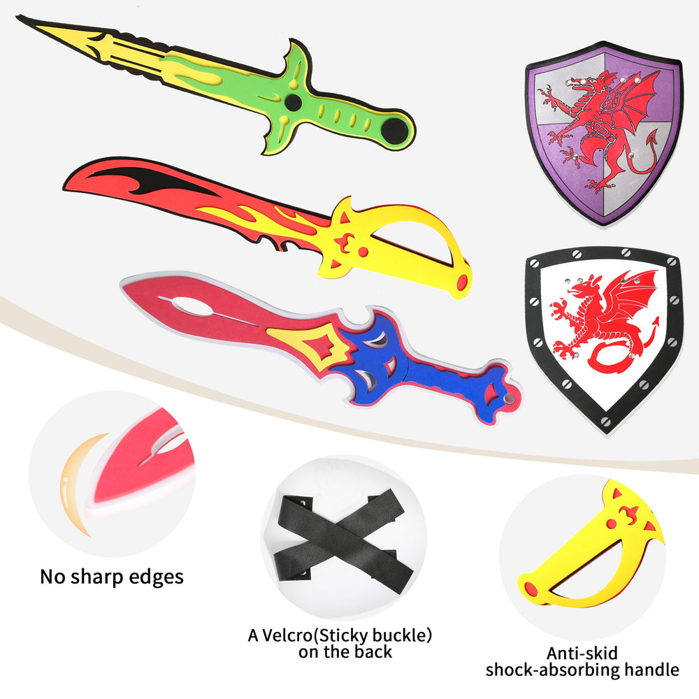 YAYYAY foam shield 16-inch crest variant, soft and sturdy for fun battles