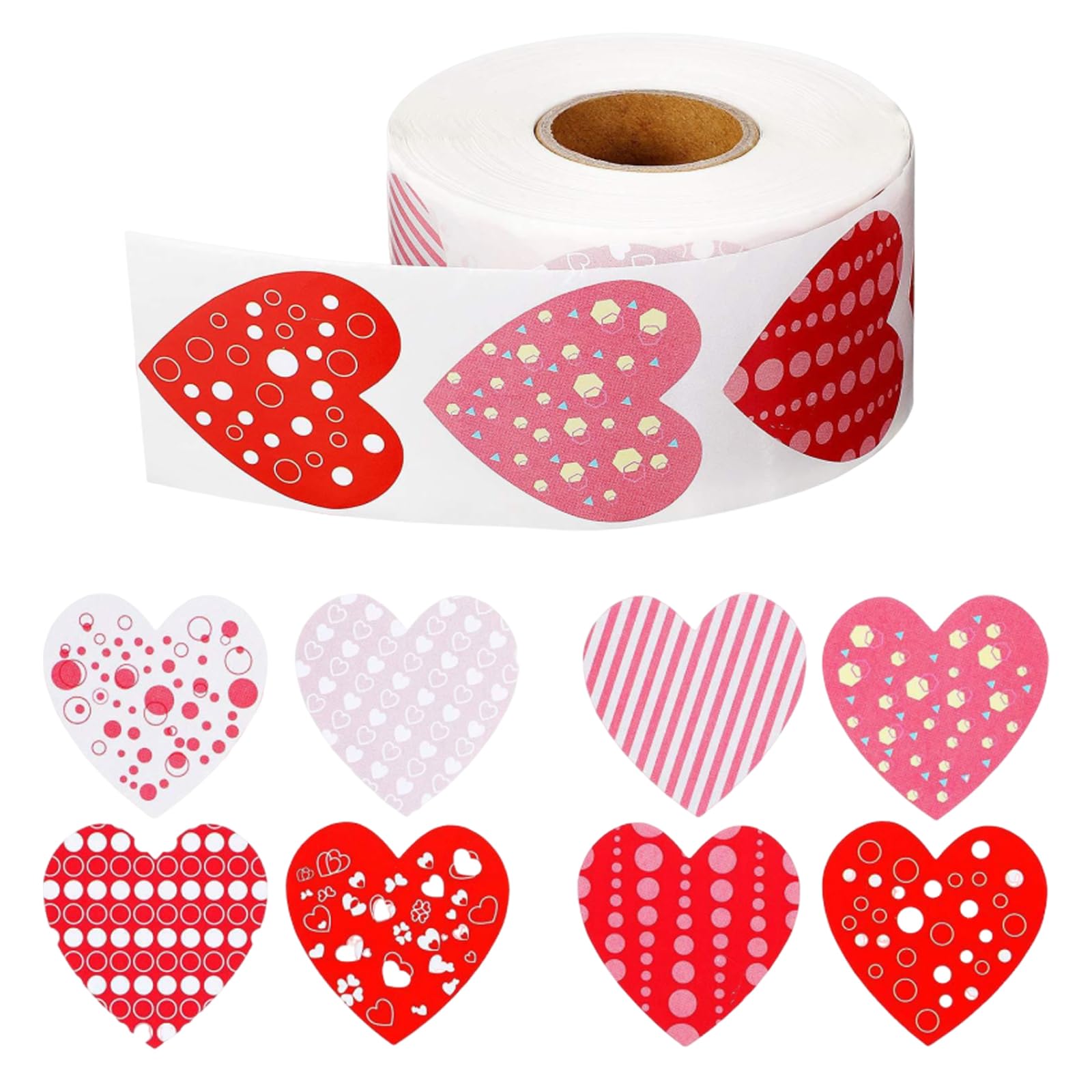 Ycfish heart labels beautify scrapbooks notebooks and calendars